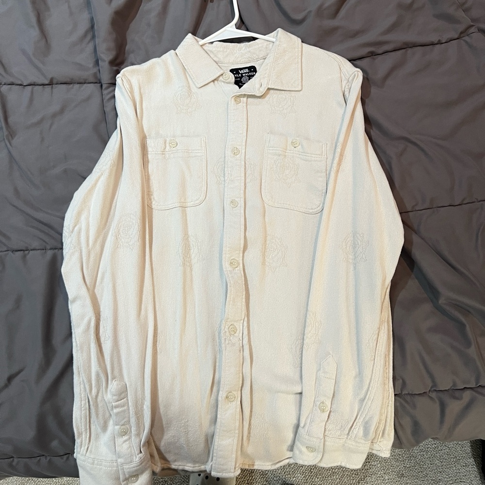 KYLE WALKER ROSE EMBROIDERED FLANNEL